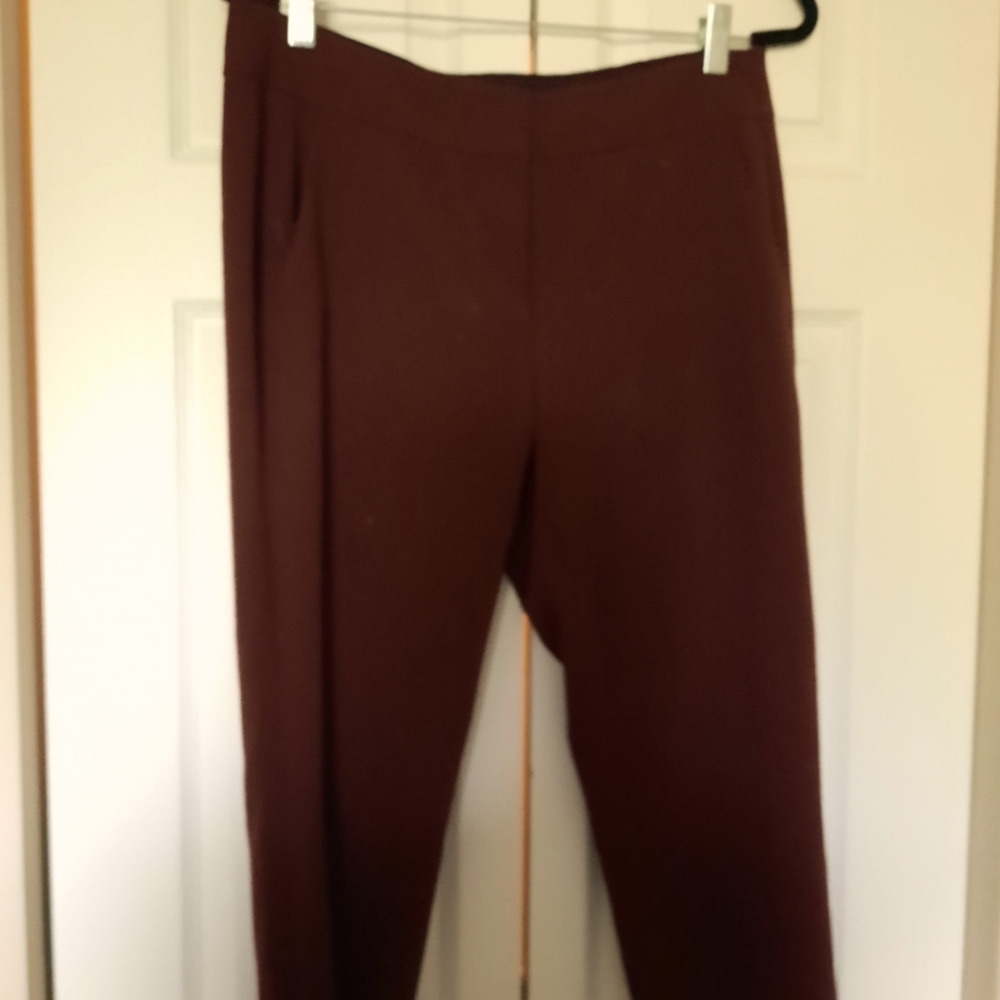Maroon Loft Work Pants